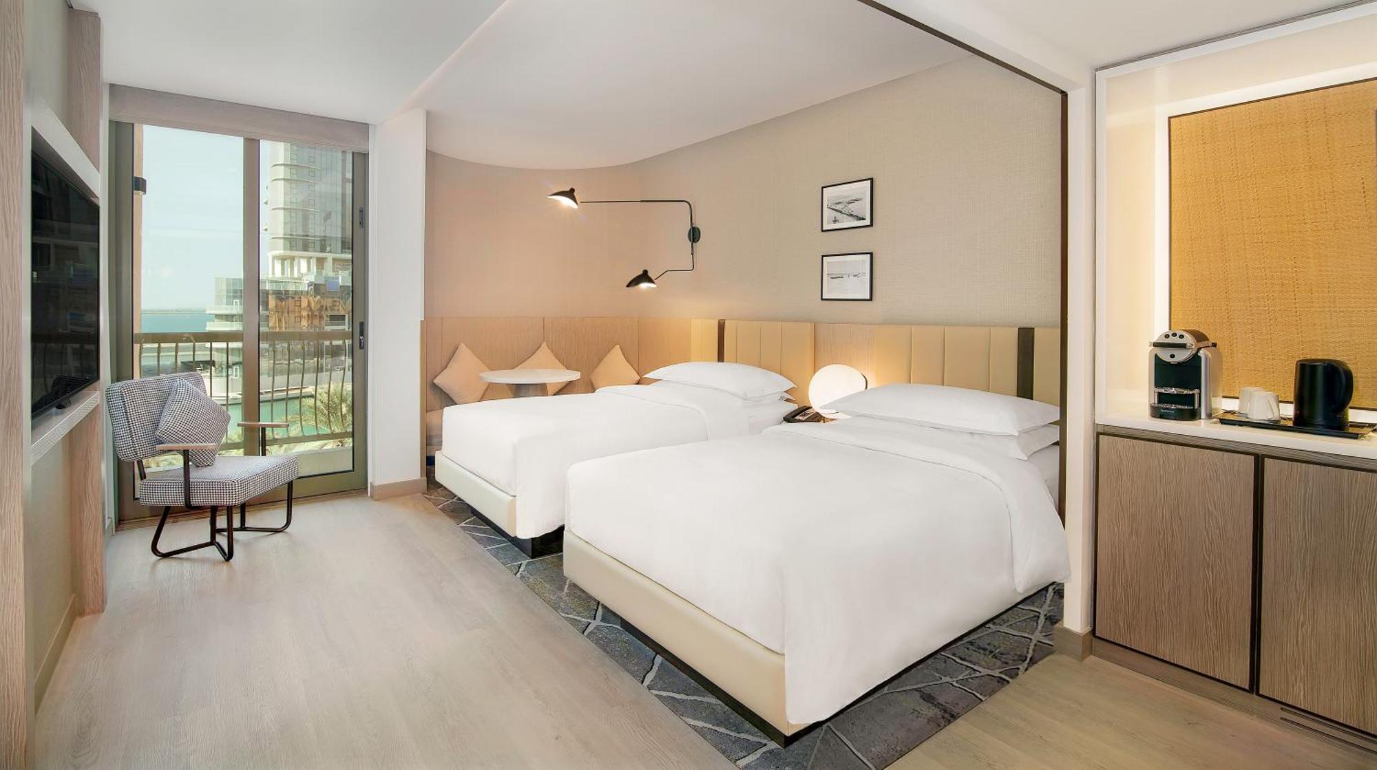 Camera Club Doppia con Letti Singoli con Vista Resort e Accesso Club Lounge